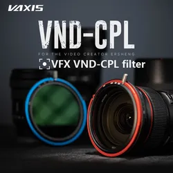 Vaxis VFX VND-CPL 77mm/82mm camera 2-in-1 Filter 0.3-1.5 Stop / 0.9-2.1 Stop for Nikon Canon Fuji Sony Camera Like For Sony fx3