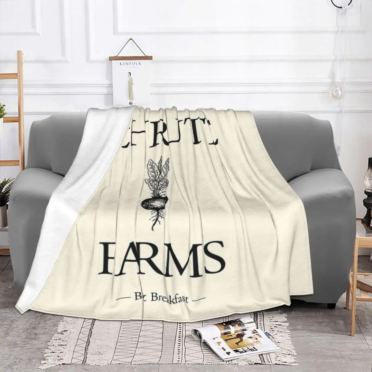 Schrute Farms Home Bedroom Blankets & Throws Winter Warm Blanket Throw Blanket