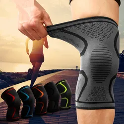 1pair Sports Knee Pads Autumn  Winter Running Basketball Cycling Fitness Anti Slip Breathable and Thin Colored Knee Pad Sleeve