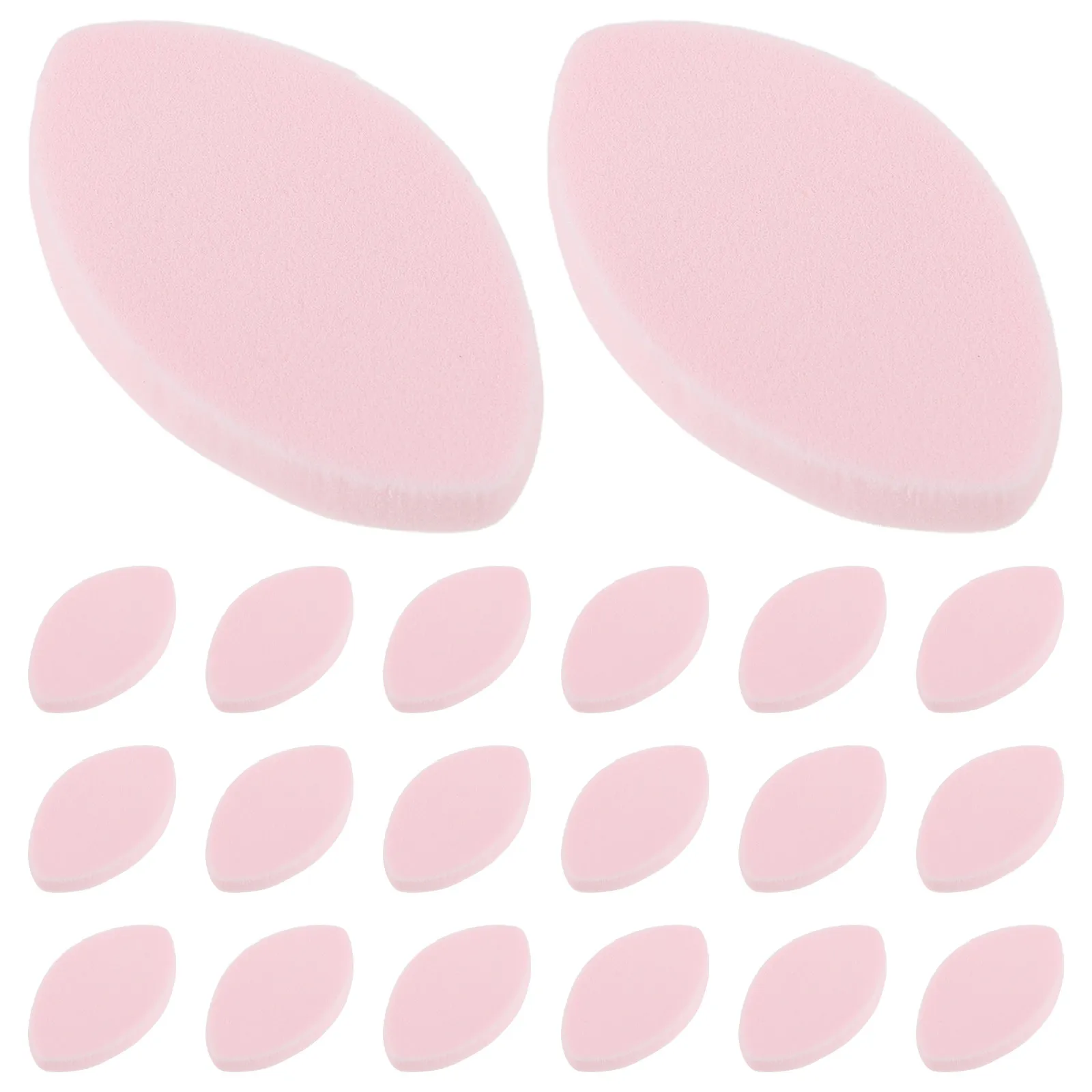 100Pcs Pink Eye Lash Practice Sponges Eyelash Extension Training Sponge Lash Mapping Tool for Beginners Eyelash Practice Sponge