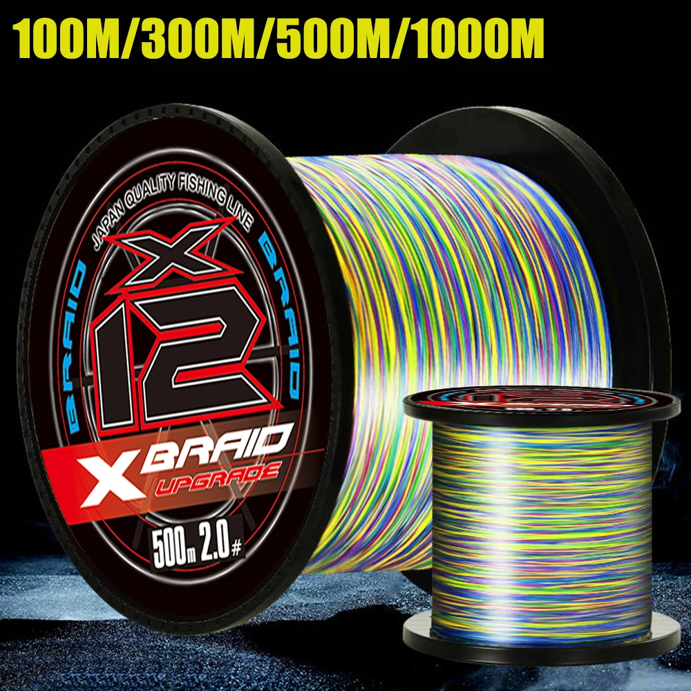 

1000M G-SOUL X12 X8 Devil Original Upgrade Braid Fishing Line Super Strong 12 Strands Multifilament PE Line Made In Japan