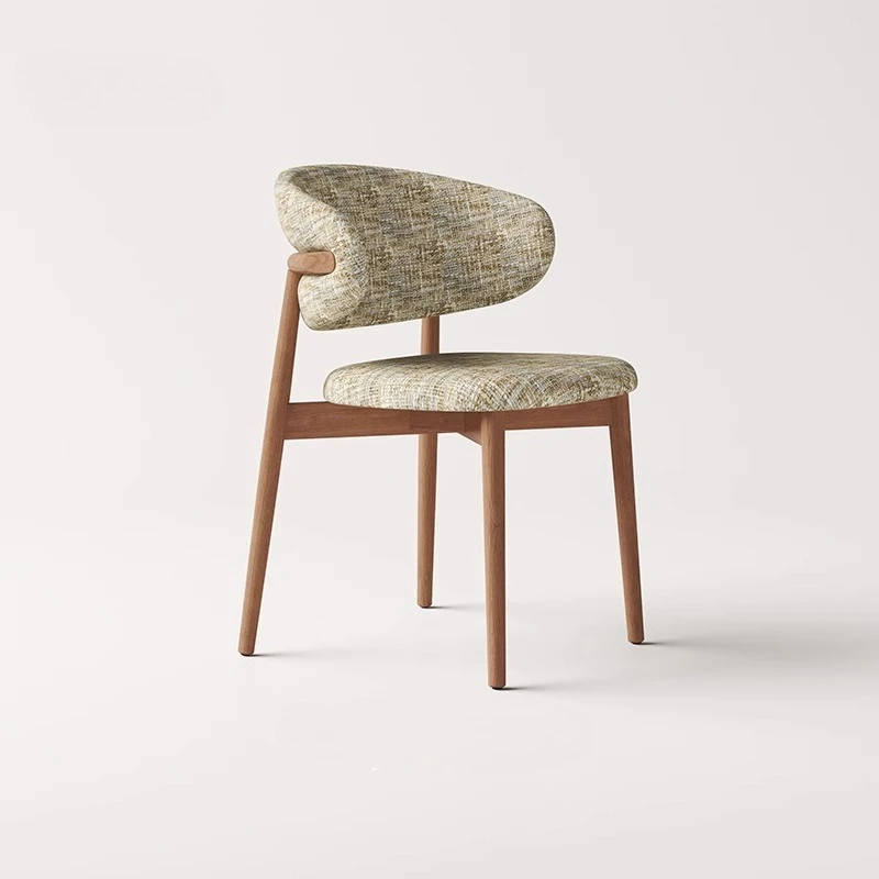 

Comfortable Unique Dining Chairs Wooden Waiting Party Restaurant Lazy Dining Chairs Stoot Unique Muebles Postmodern Furniture