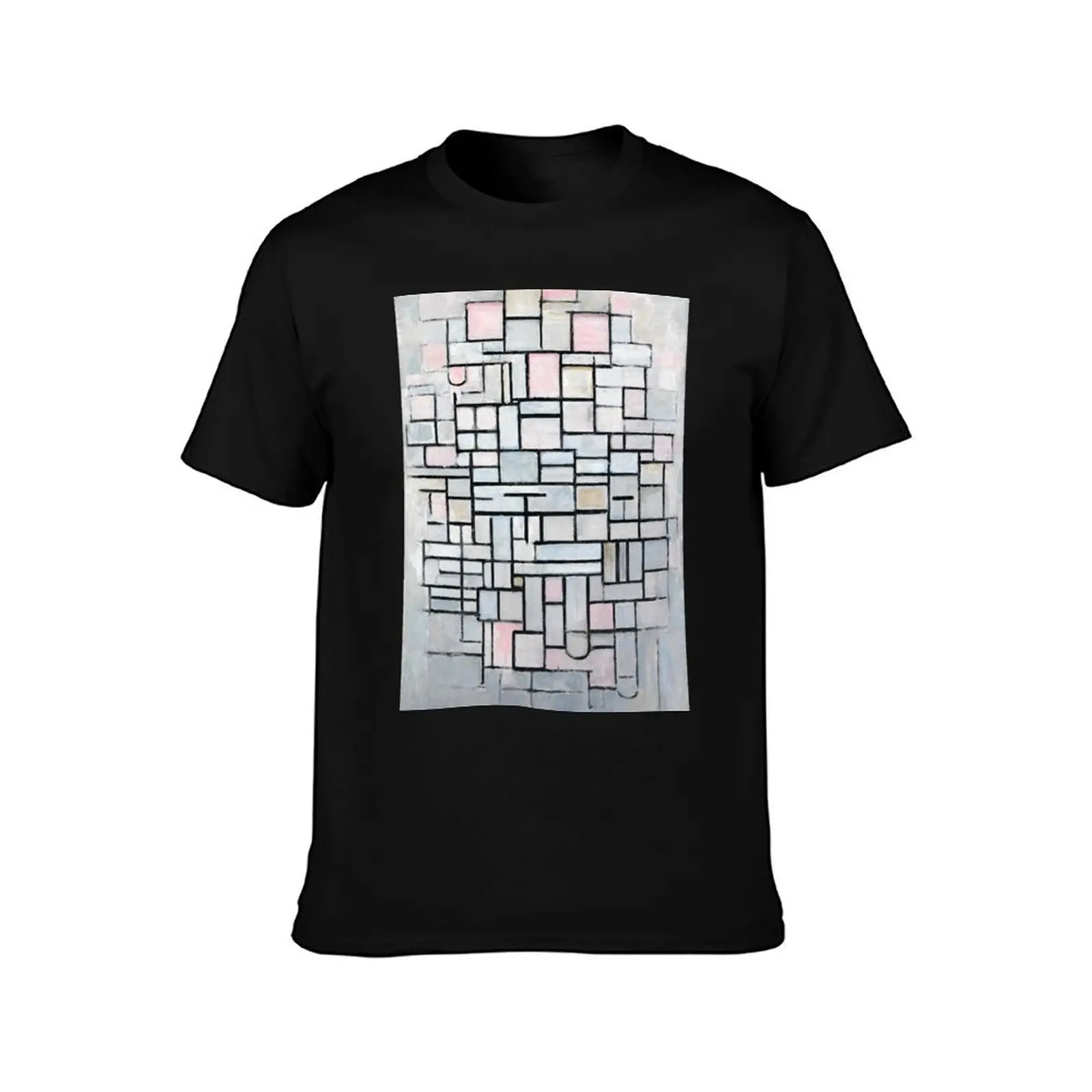 Piet Mondriaan Composition No. IV T-Shirt Thanksgiving Day Tee Top T-Shirt
