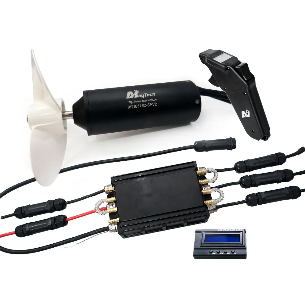 Maytech Fully Waterproof Efoil Kit 65162 Motor + MTSKR1905WF Remote + 300A ESC with Internal UBEC and Receiver