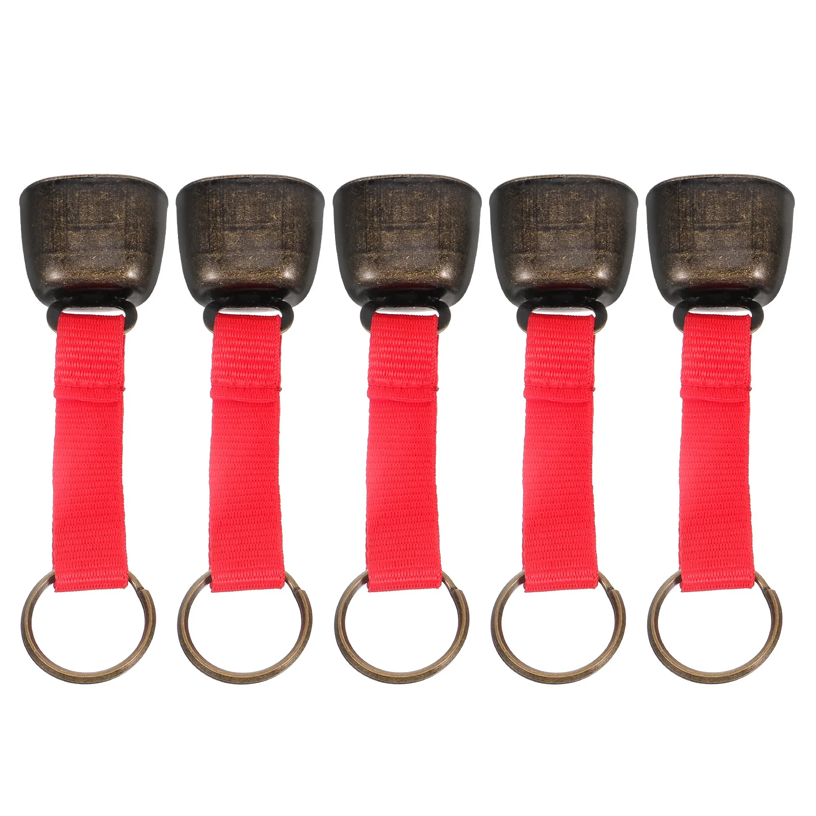 

5Pcs Vintage Bear Bells Loud Hiking Outdoor Camping Bells for Pets Cattle Climbing Warning Bear Bell Hiking Bell Ornaments