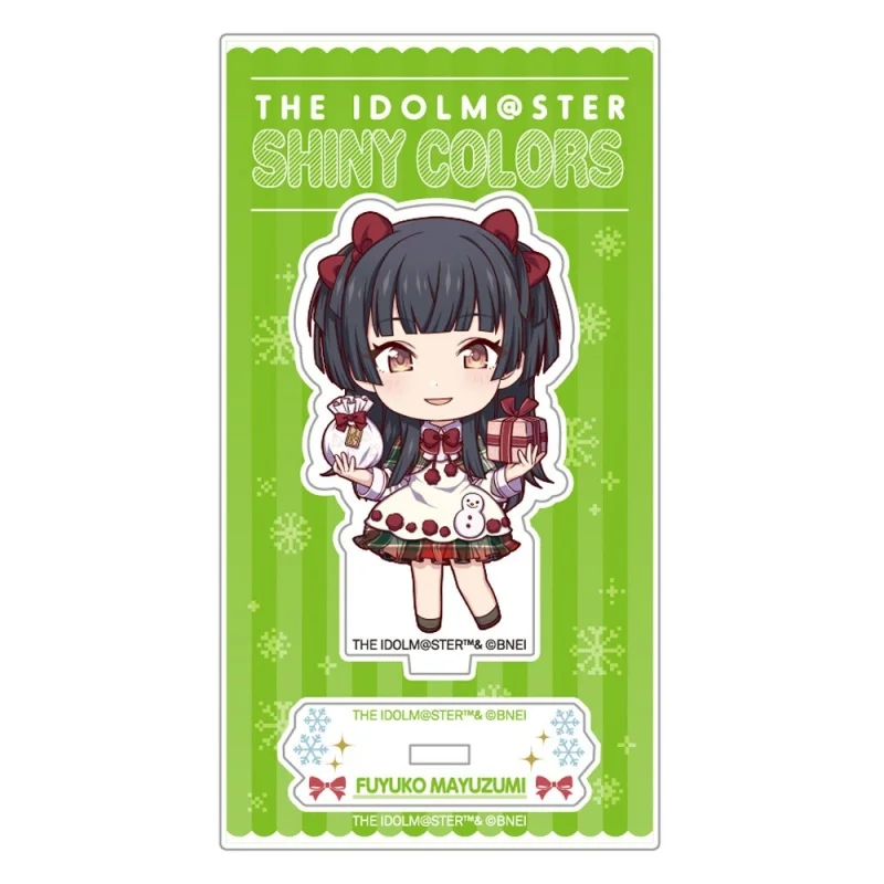 THE IDOLM@STER SHINY COLORS Anime Natsuha Juri Mano Kogane Acrylic Mini Figure Stand Plate Cosplay Prop Decor Gifts 10cm