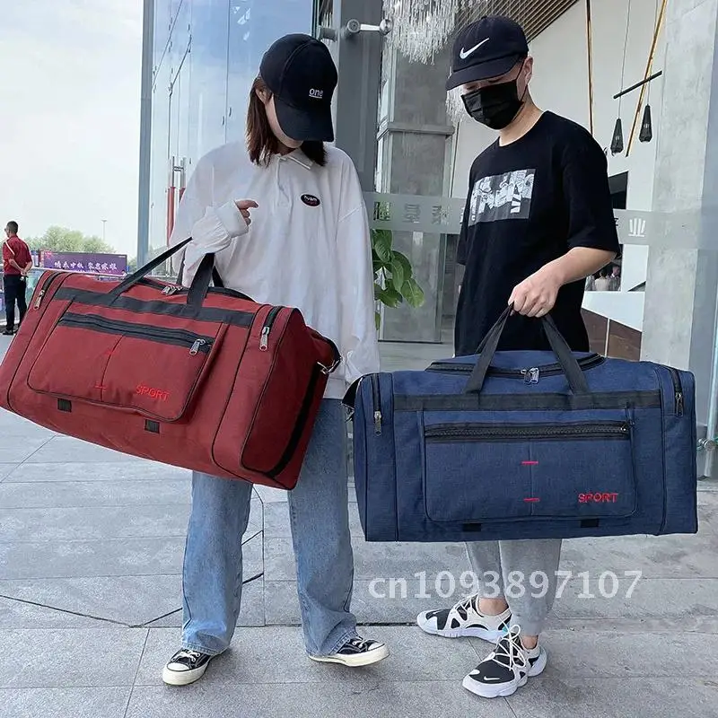 Super Large Waterproof Men's Travel Bag Capacity Big Duffle Bag Luggage Male Women Bags For Trip Storage Packing Weekend Hand