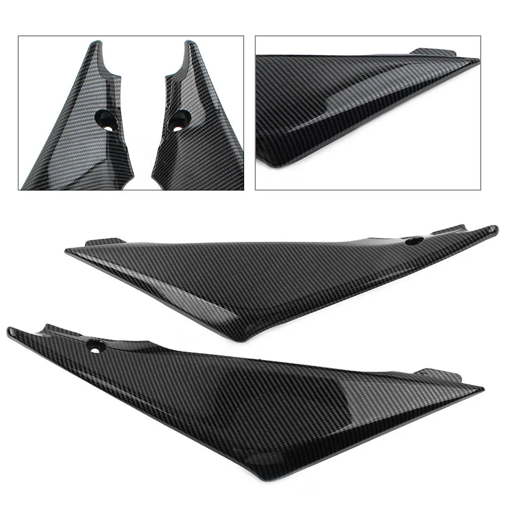 1Pair Motorcycle Fuel Tank Side Cover Panel Fairing Frame Trim Cowl Guard For Suzuki GSXR 1000 K5 2005 2006 GSXR1000