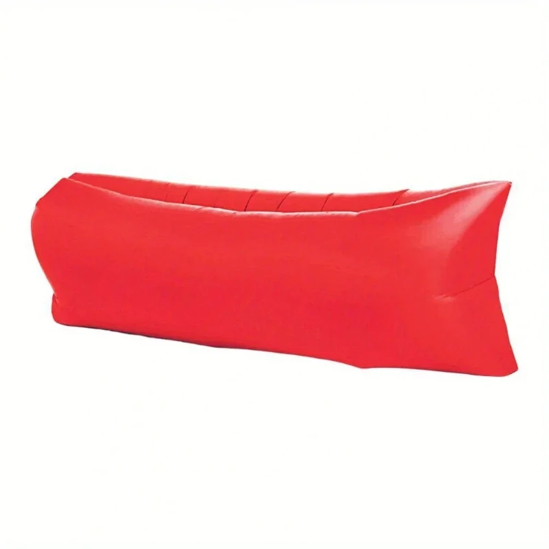 Lazy inflatable sofa, portable camping sofa mattress, portable outdoor camping chair, music festival recliner