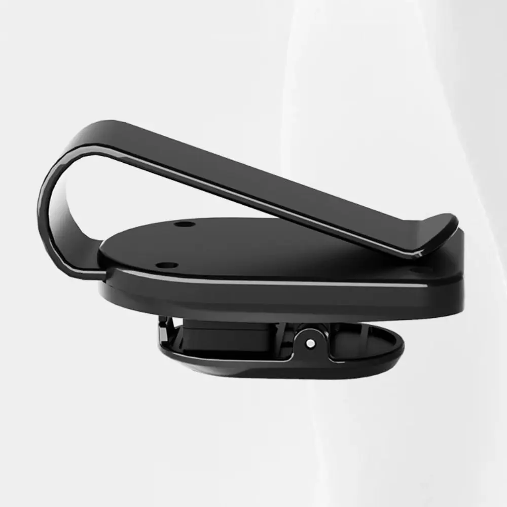 

Universal Clip-on Auto Sunglasses Holder Stable with Sponge Eyeglass Hanger Plastic Press Car Visor Accessory Truck