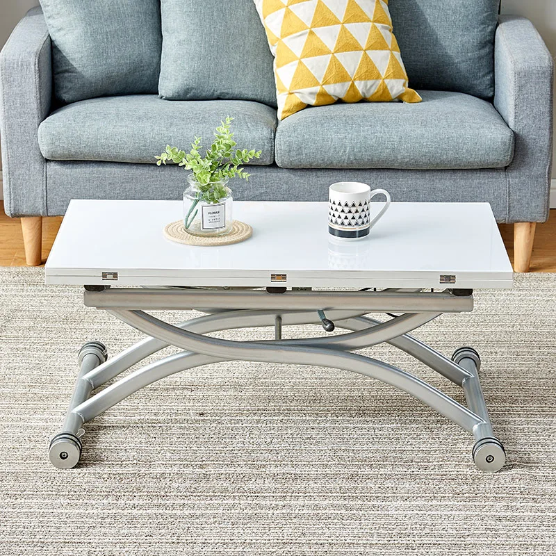 

Передвижной журнальный столик, обеденный стол, встроенный бытовой складной подъемный стол для маленькой квартиры, передвижной стол двойного назначения