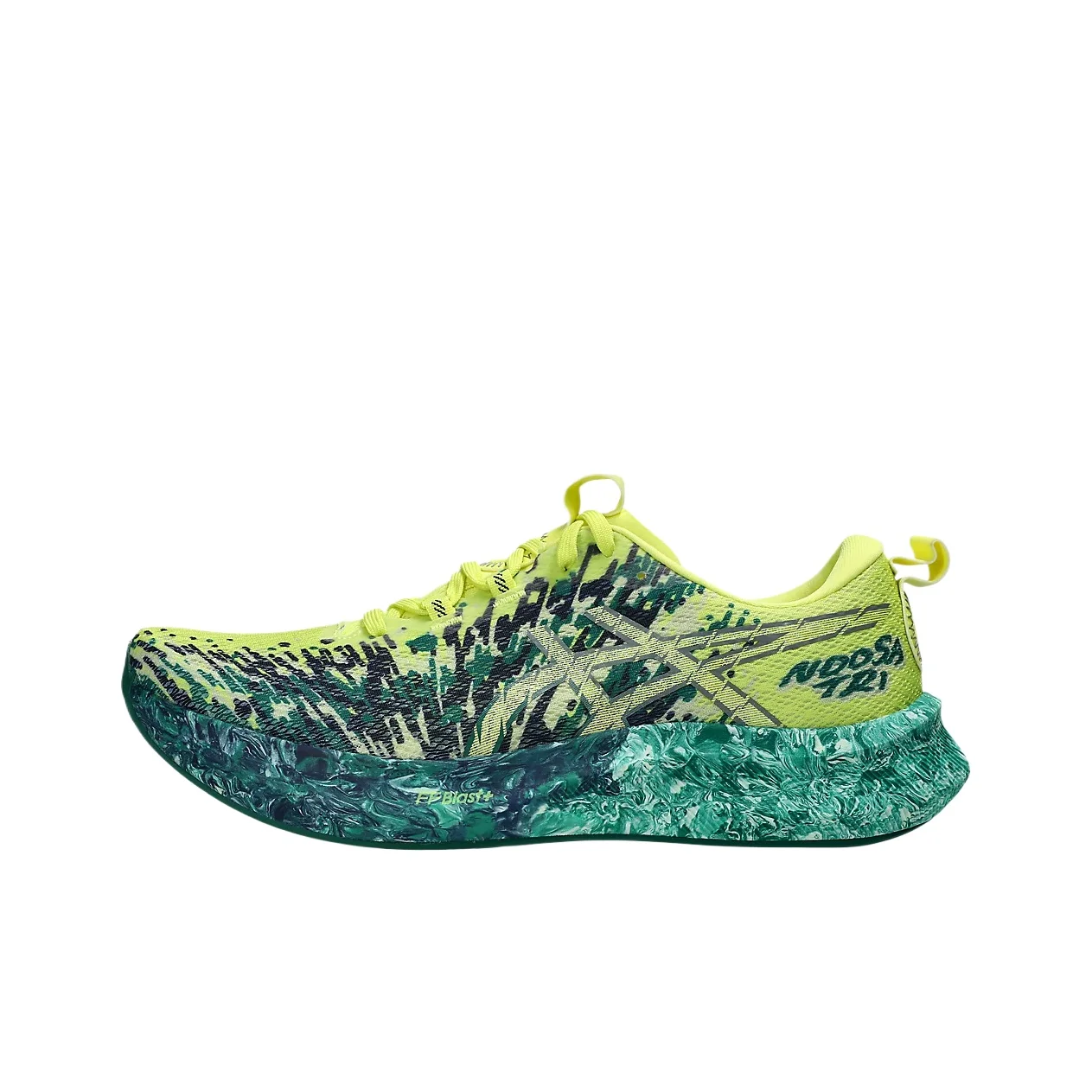 

ASICS NOOSA TRI 16 Abrasion Resistant Low top Running Shoes Men's Lime Green 1011B872-752