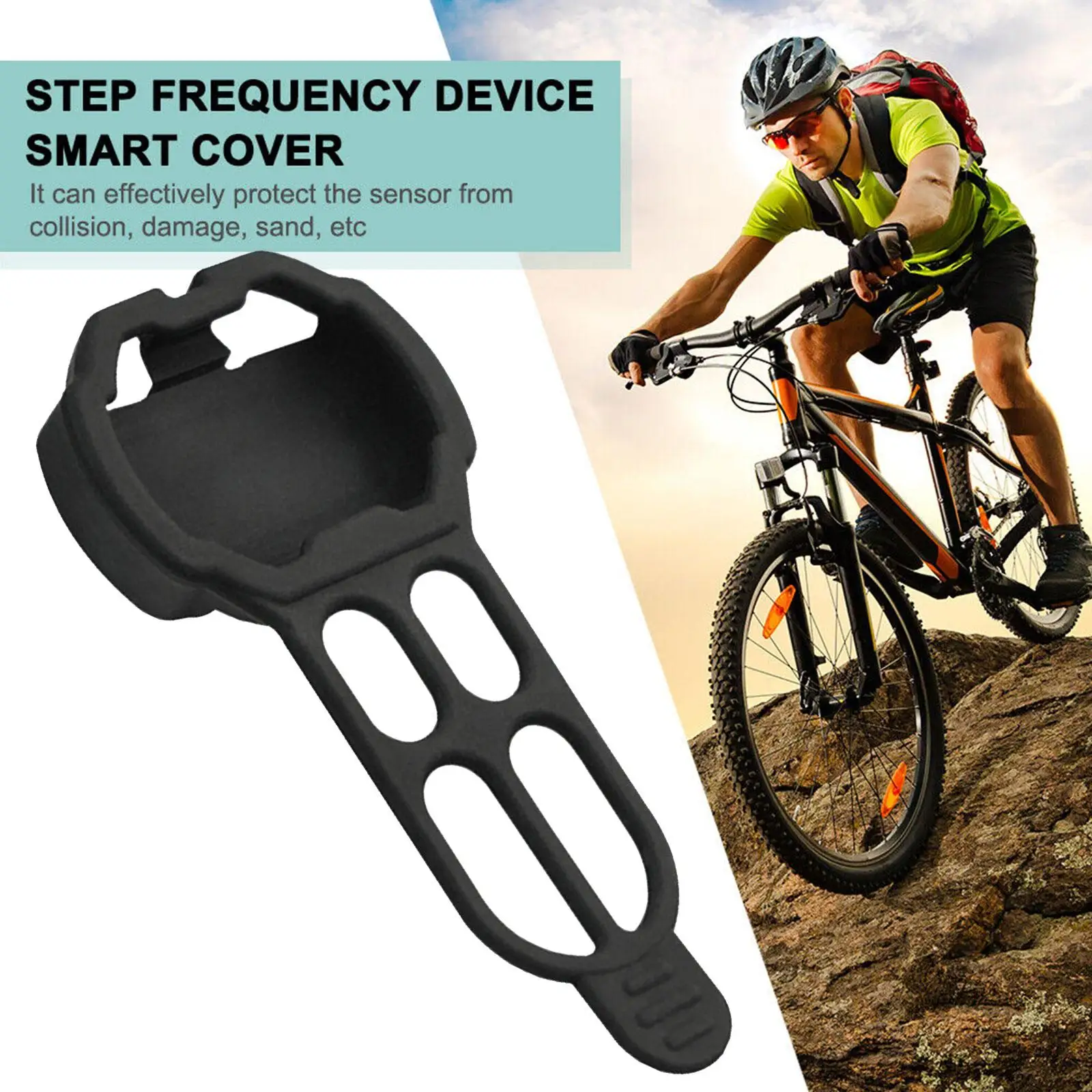 Bicycle Computer Cadence Sensor Protective Case Bike Sensor Protective Cover for Garmin Igpsport Magene Bryton Silicone