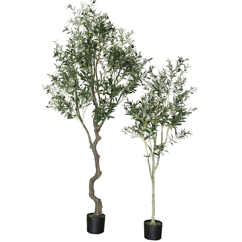 

Artificial Olive Tree Nordic Home Living Room Floor Indoor Fake Green Plant Potted Landscape Decorations искуственные деревья