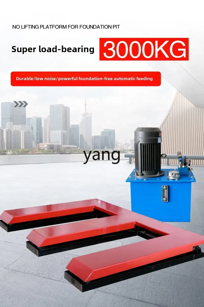 

LTT Electric Hydraulic Lifting Platform No-digging Foundation Automatic Lifting Woodworking Cutting Lifting and Feeding Machine