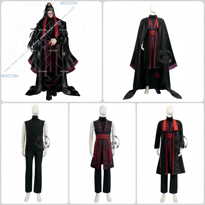 ชุดคอสเพลย์ตัวละครจากเกม CyAnime ของ Limbus Company ตัวละคร Jia Qiu ชุดยูนิฟอร์มสำหรับงานปาร์ตี้ฮาโลวีน ชุดคอสเพลย์สำหรับการแสดงบนเวทีคอนเสิร์ต