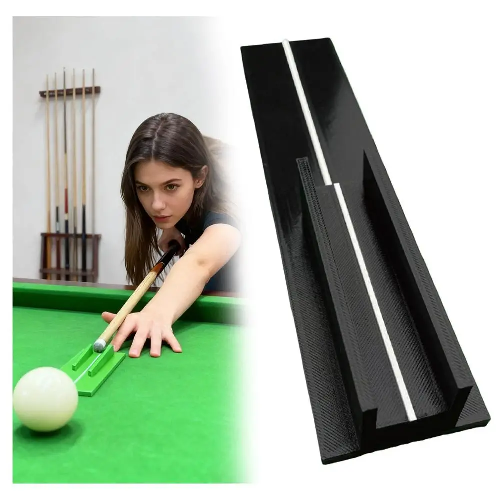 Straight Trainer Billiards Cue Trainer Enhanced Aiming Durable Beginner Stroke Trainer Universal Practice Exerciser Practice