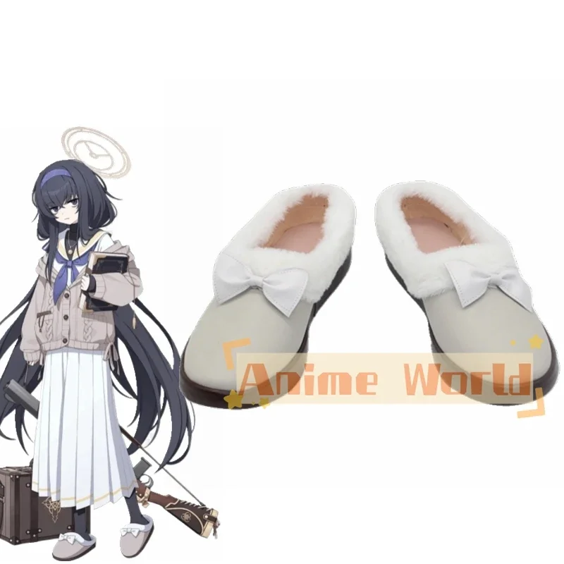 Jogo azul arquivo kozeki ui cosplay sapatos halloween mulher sapatos feitos sob encomenda