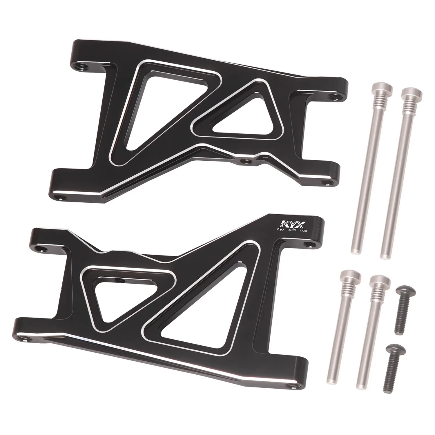 KYX Tamiya 1/10 The Bigwig Tycoon 2017 Edition 47330 سبائك الألومنيوم الخلفية العلوية والسفلية