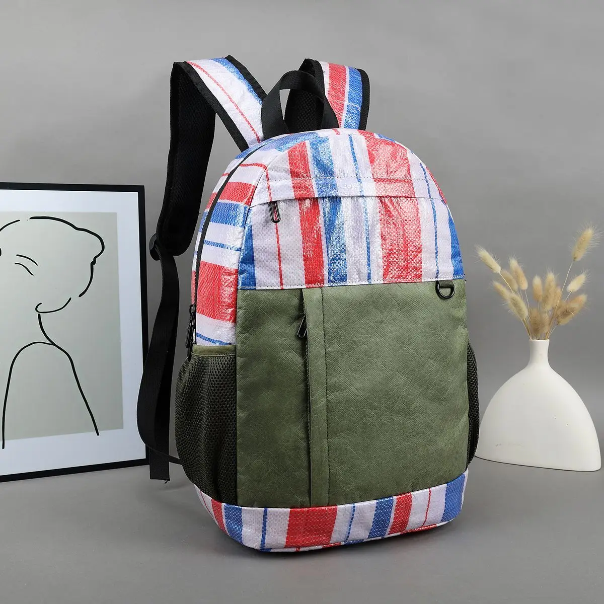 

New Backpack Laptop Bag Large Capacity Student School Bag Backpack Ultra-Lightweight Adjustable