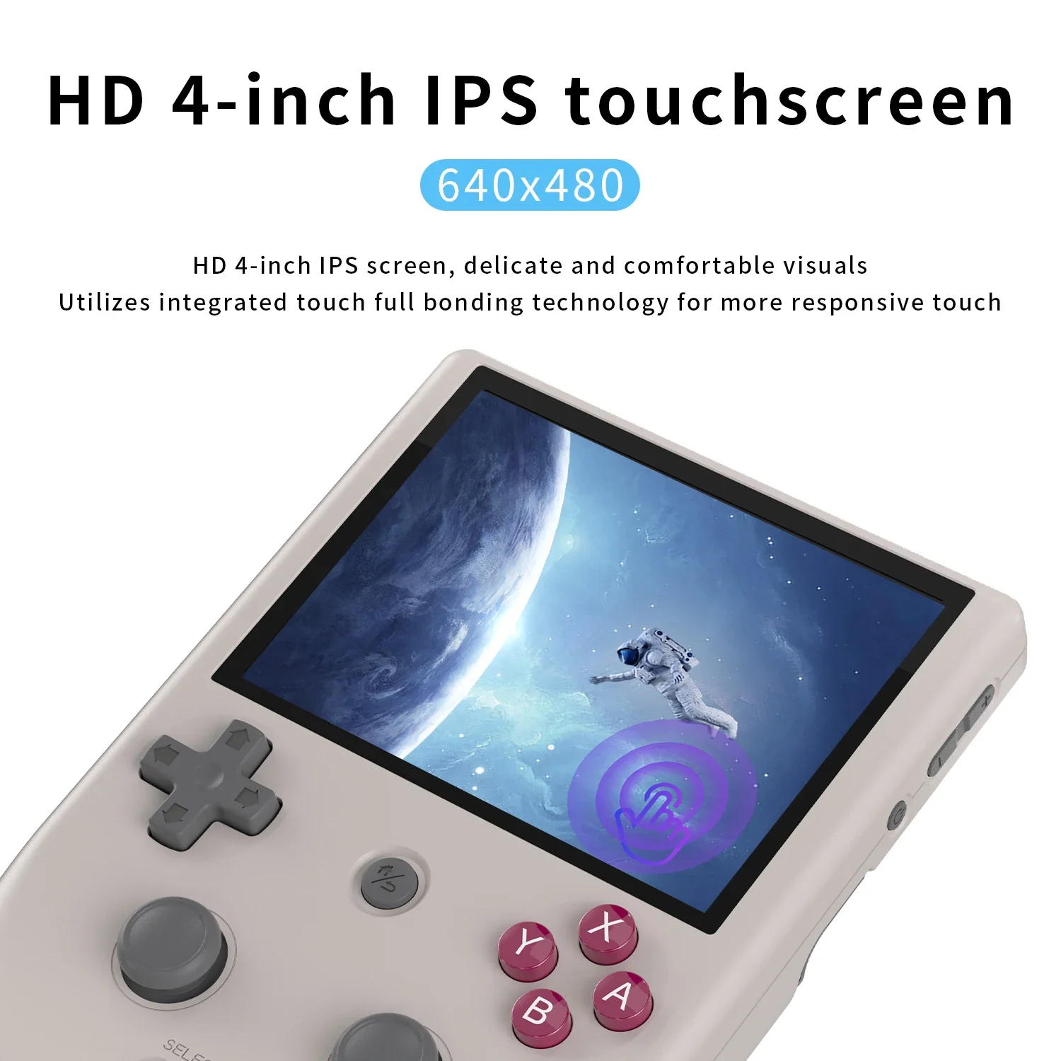 Imagem -02 - Handheld Game Console Ips Touch Screen Android 12 Unisoc Tiger T618 64 Bit Jogador do Jogo 5500mah Atualização Ota Anbernic-rg405v