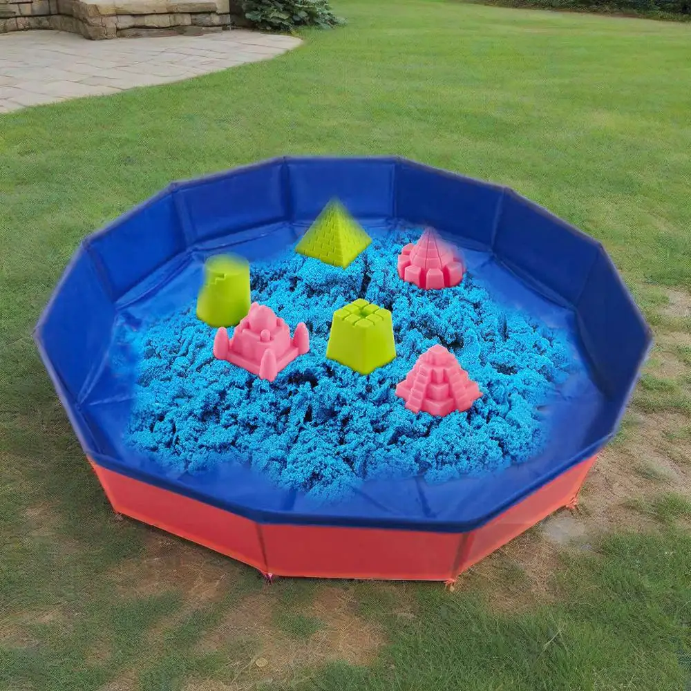 Sandtischspielzeug für Kinder im Freien, Sand- und Wasser-Sandkasten-Geschenke für Jungen und Mädchen, sensorisches Kinderspielzeug zum Spielen auf der Terrasse im Hinterhof
