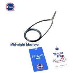 Original FUJI Guide KT KL mild-night blue eye Fazlite ring single-foot spinning and casting fishing rod