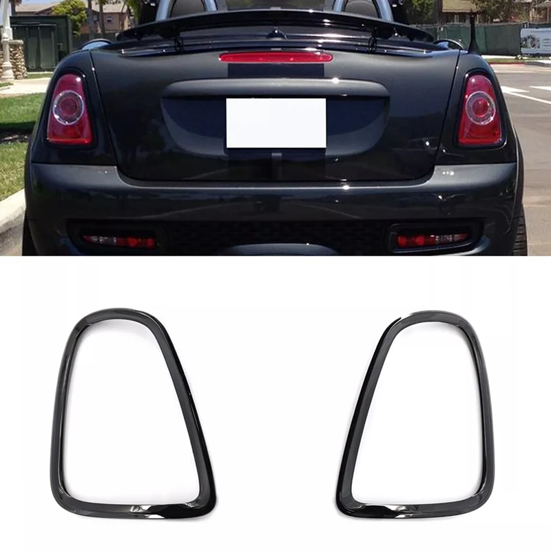 Car Tail Light Frame Rear Lamp Cover 51132752243 51132752244 For Mini Cooper R56 R57 R58 R59 R59 2007-2014