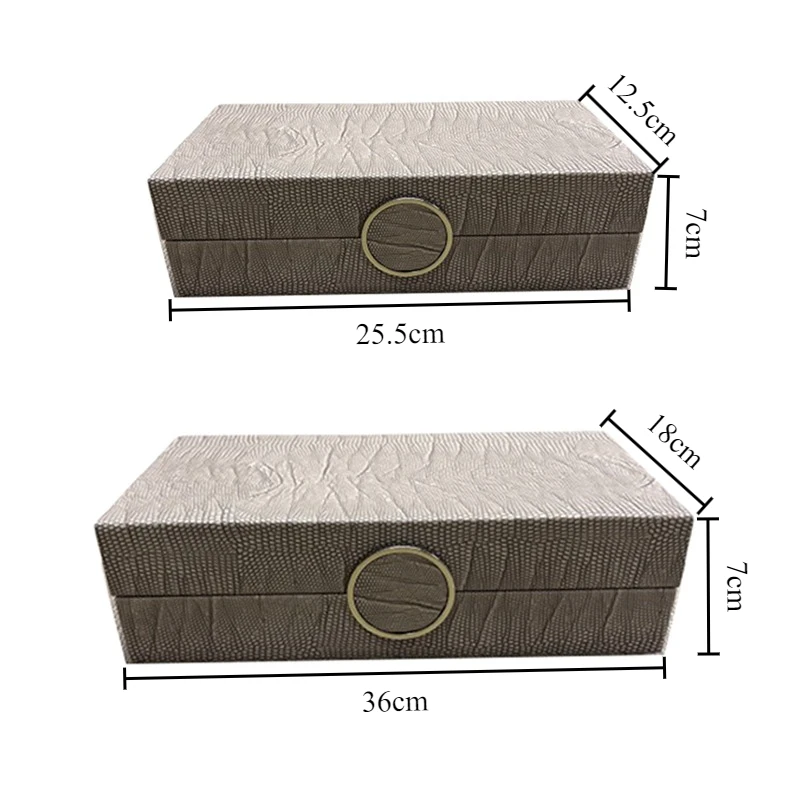 صندوق منظم المجوهرات الجلدية صناديق تخزين المجوهرات الكبيرة بالجملة قلادة حلقة حالات السفر أقراط سوار