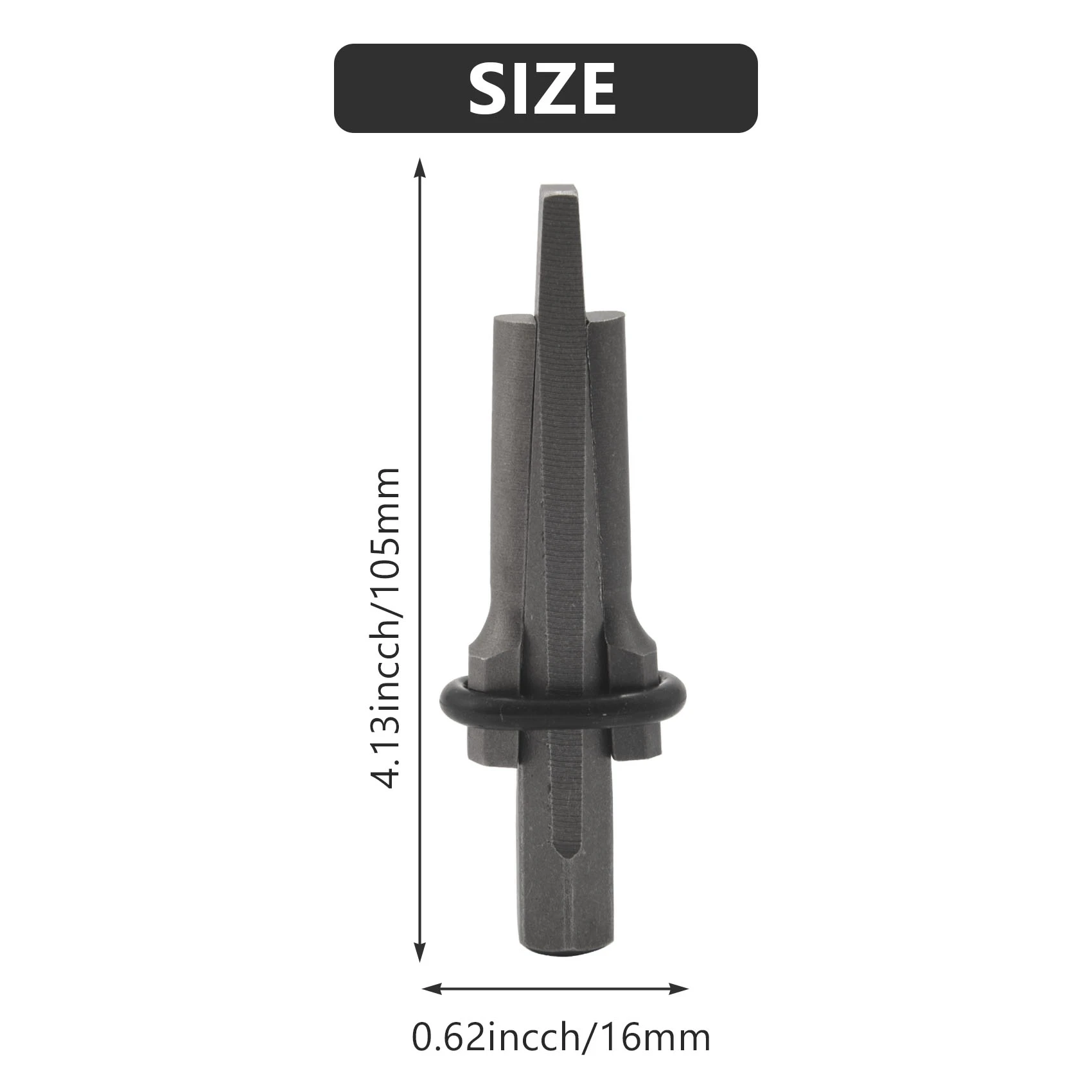 AB47-7 Set Cunei da 5/8 pollici Spessori di piume Utensili manuali per splitter di pietra di roccia di cemento 16 mm