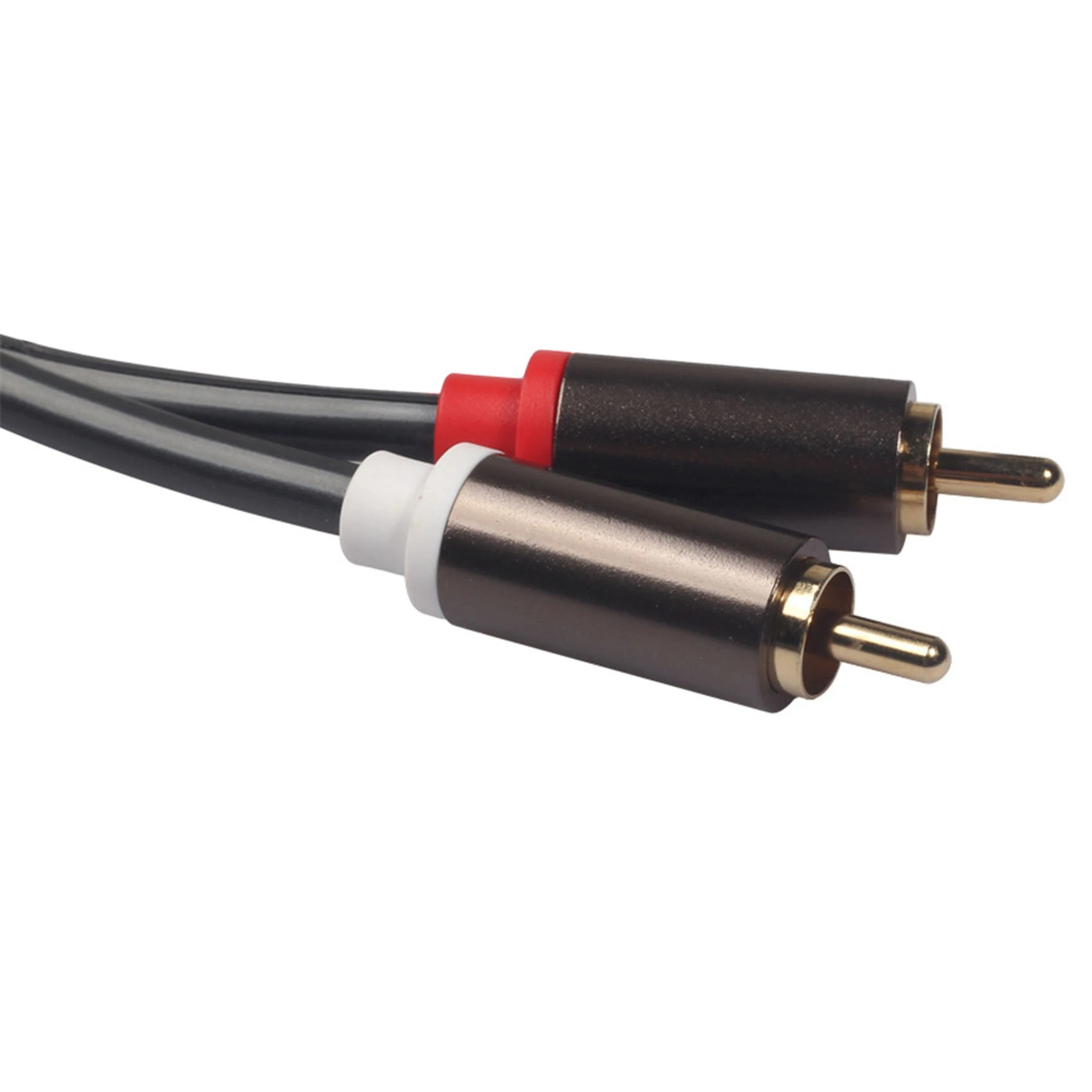 Cable de Audio Hifi 2 Rca macho a Xlr, amplificador de consola mezcladora hembra de 3 pines, Cable Shileded Dual Rca a Dual Xlr