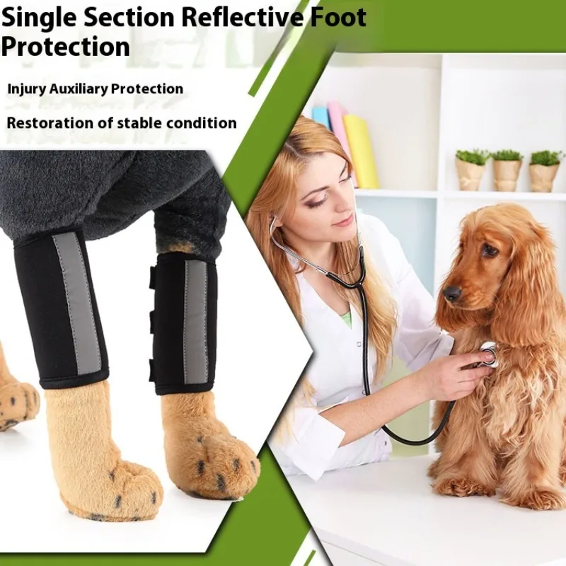 

Dog Leg Brace for Hip Dysplasia Recovery Pet Knee Support Sleeve Protective Boots for Small Medium Large Dogs Post Surgery