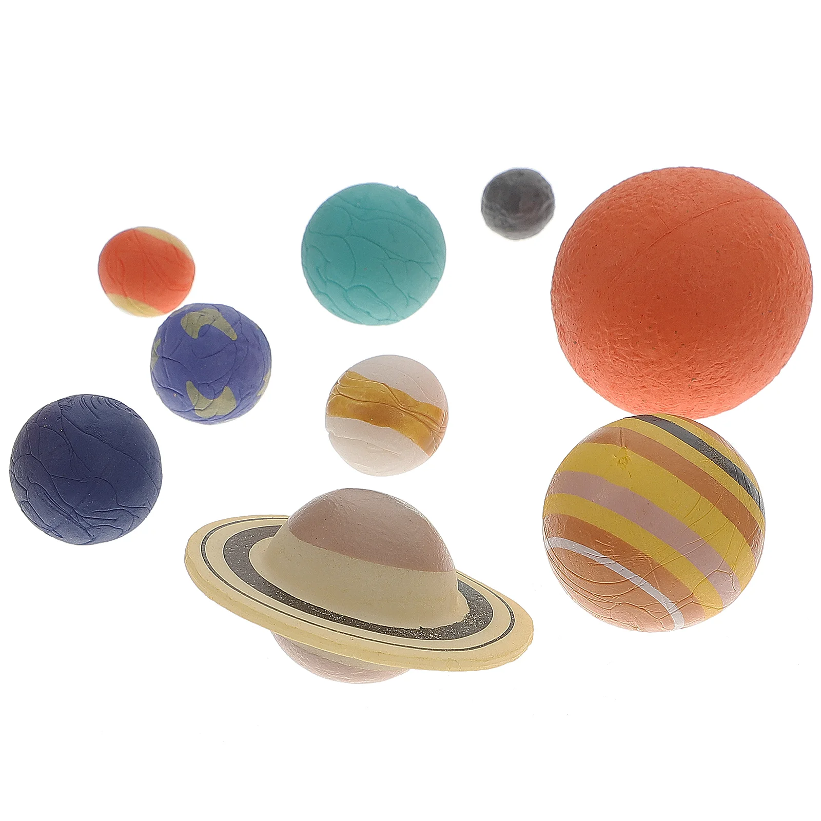 Planet 3D Model Diorama of The Educational Toys Kit Vinyl Solar System Planets for Kids Child