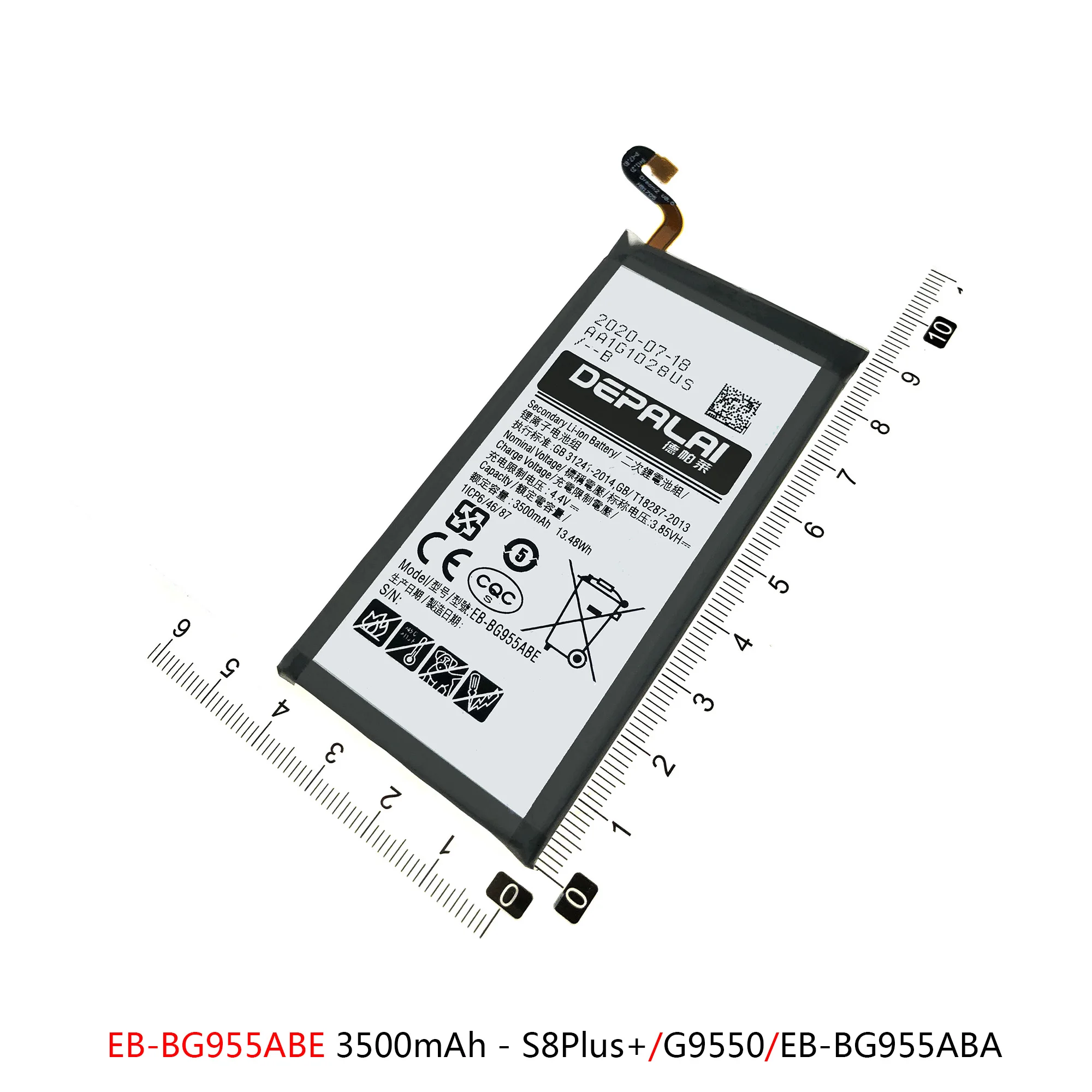 EB-BG892ABA Battery For Samsung Galaxy S8 Active S8Plus+ G9550 S8 G9508 G950T Batteries EB-BG950ABE EB-BG955ABE Repair Parts