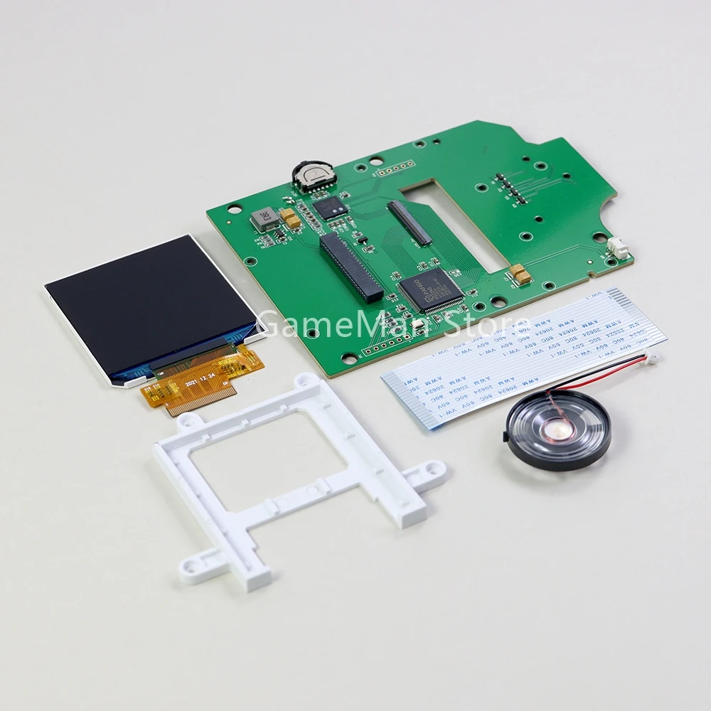 1set For Nintendo GameBoy Classic GB V4.0 2.45 inch Backlit Brighter Highlight LCD Display Screen IPS Screen Repair Replacement