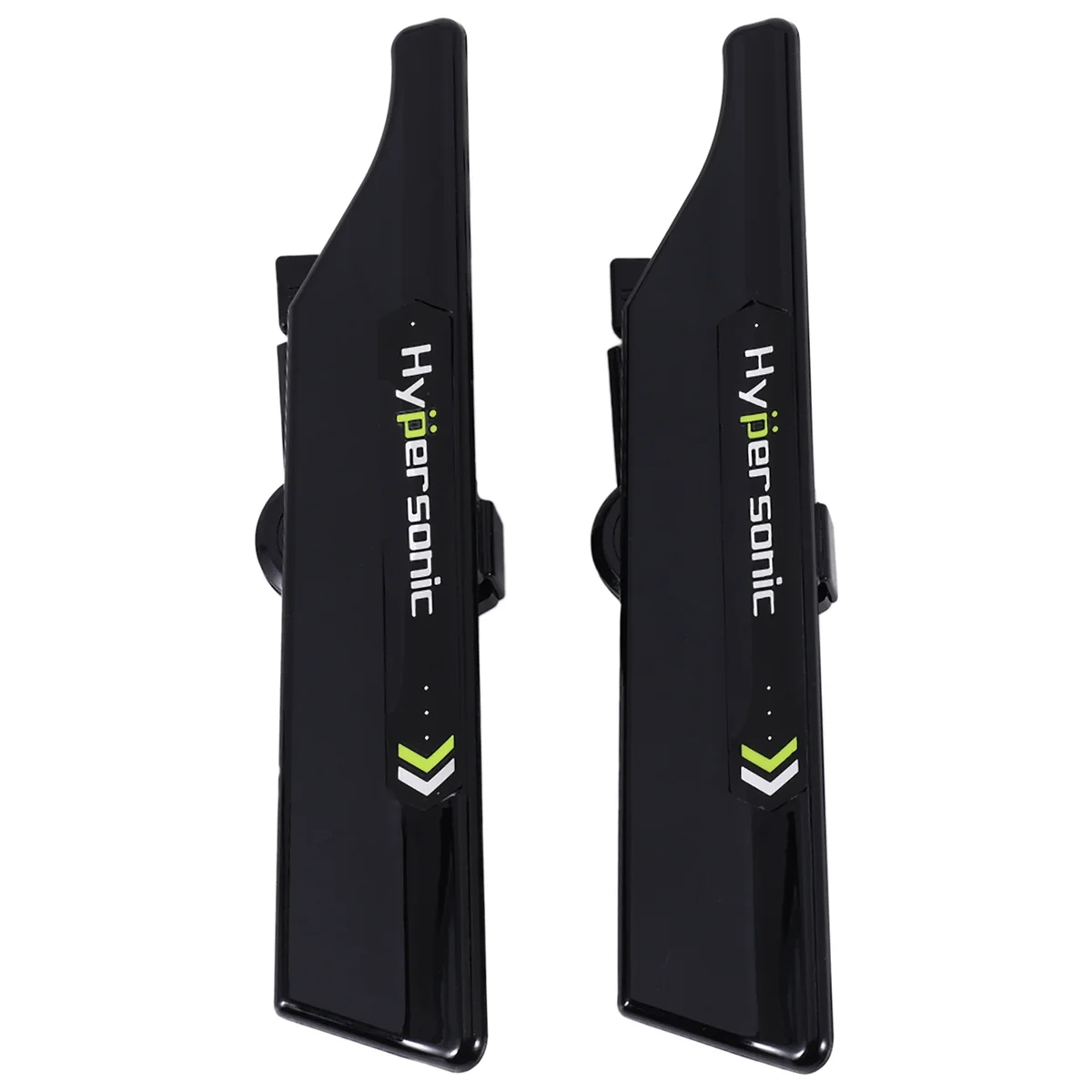 Hypersonic pára-brisas Wiper Wing, Wiper Blade, Spoiler, Mate Wing, Auto Car Tool, Black Stand, Acessórios, 2 pcs