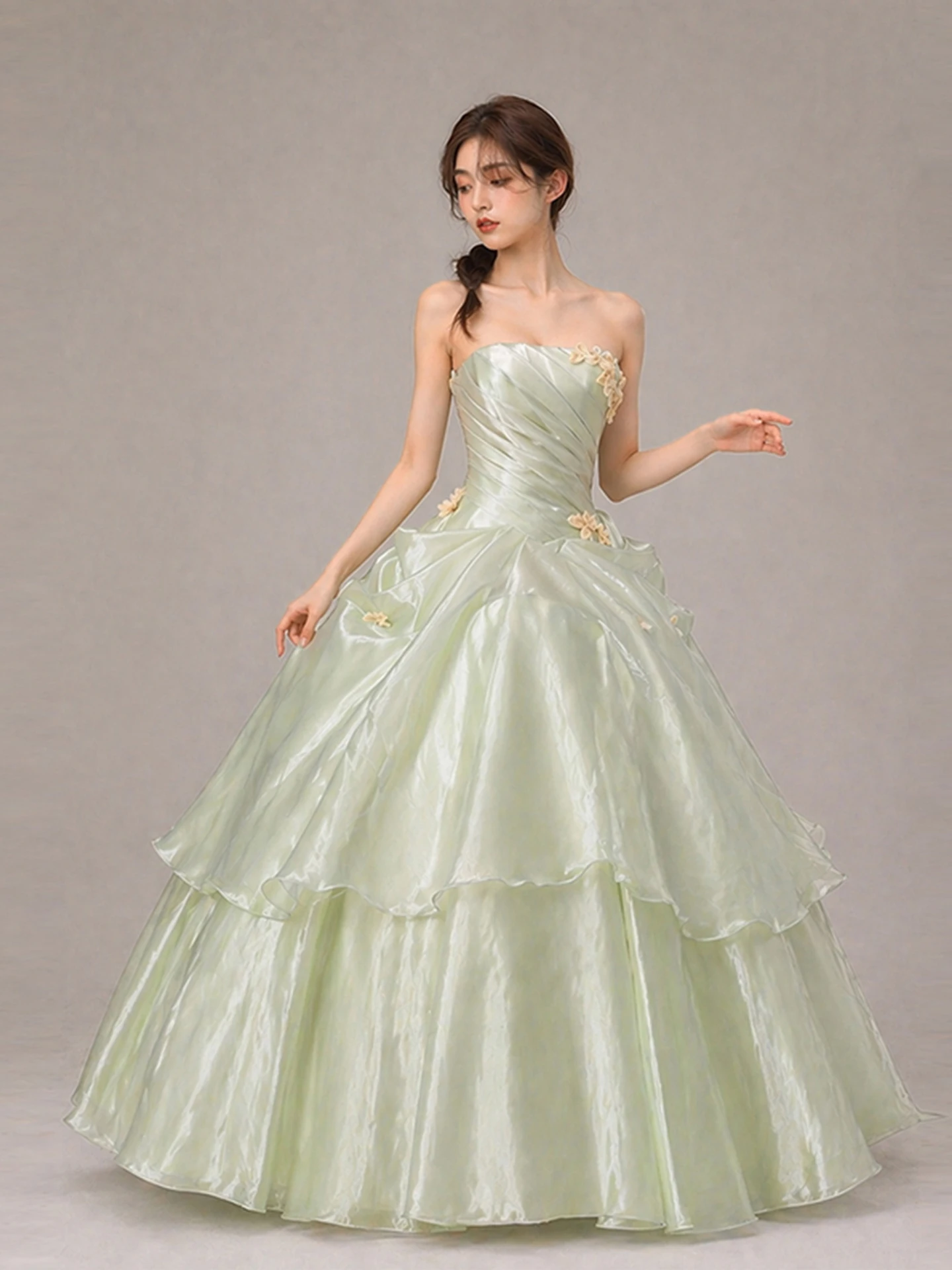 

Stunning Princess Gown Evening Dress Women's 2026 New Hostess Adult Ceremony Forest System Beautiful Performance Costume