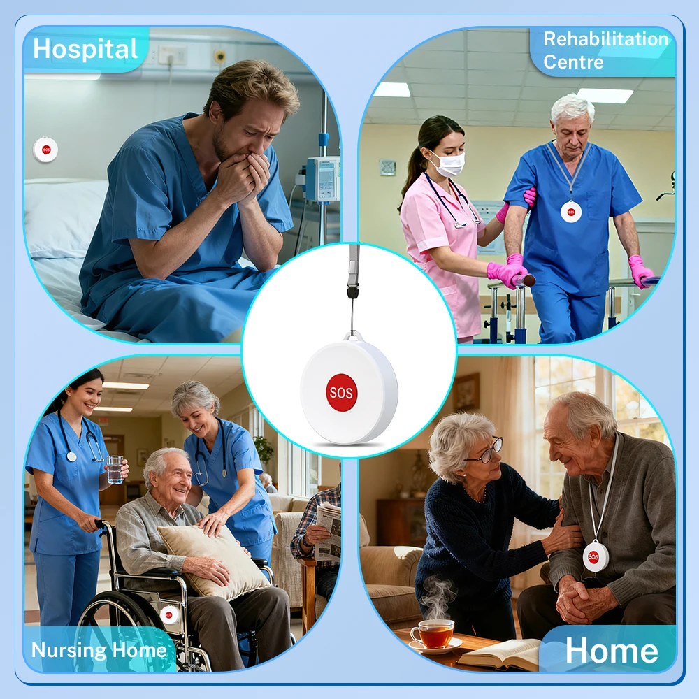 Picture 4: Tuya ZigBee Wireless SOS Button APP Remote Control Only Support Tuya Zigbee Gateway