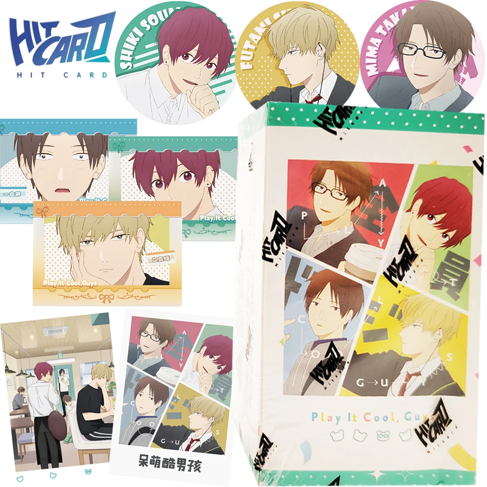 

Hitcard Original Play It Cool,guys Collection Cards Japanese Comedy Anime Lovely Roles Rare Limited Trading Cards Kid Hobby Gift