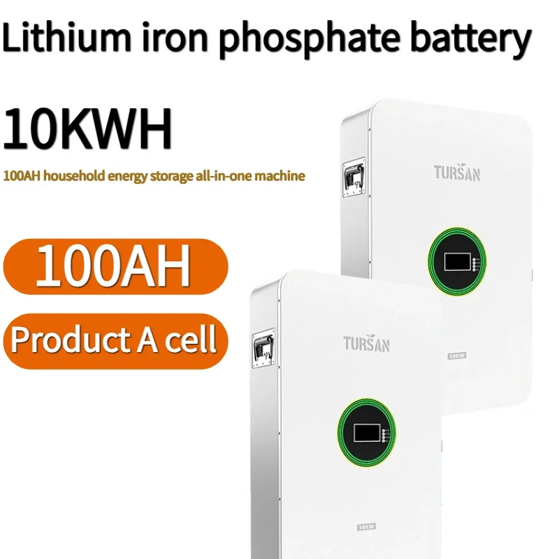 

10KW home storage battery pack, lithium iron phosphate battery, home solar photovoltaic battery, home energy storage battery