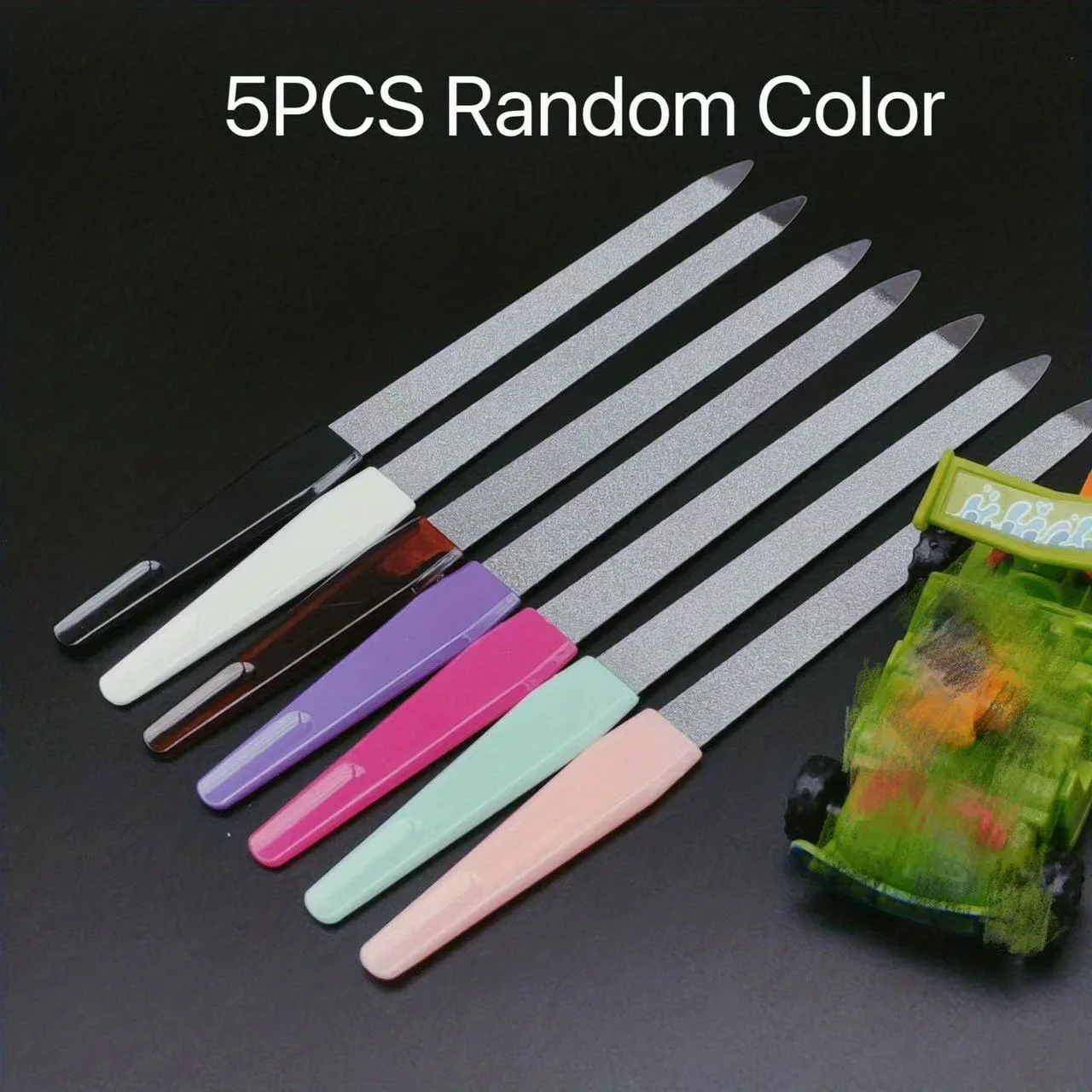 

5pcs Professional Nail Care Set - Essential Tools for Polishing And Pedicures/Manicures for Home Or