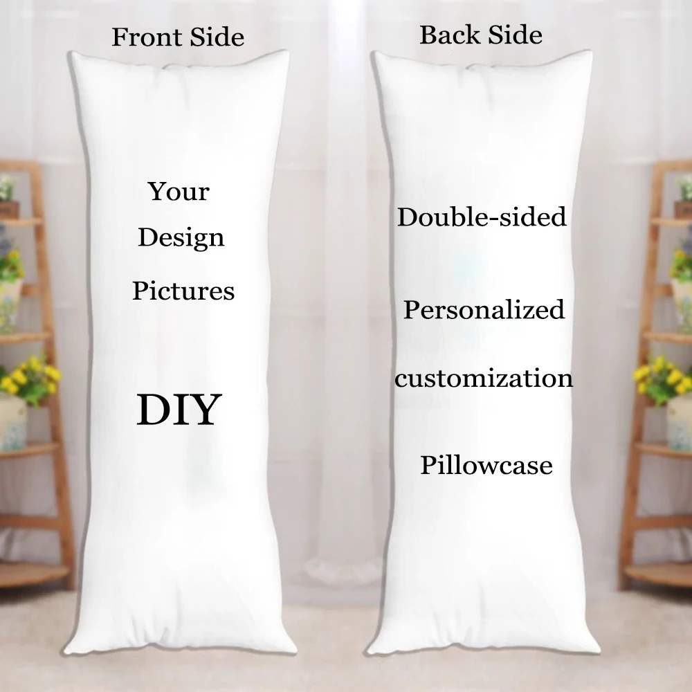 DIY Custom Pillowcase Made Your Own Pictures Hugging Body Pillowcase Cartoon Game Room Decoration Dakimakura Cover Pillow Case