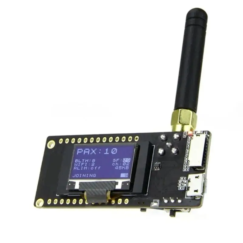 AA60 LoRa32 V2.1-1.6 Version 915Mhz ESP-32 SMA CH9102F LoRa OLED 0.96 Inch for SD Card Bluetooth WIFI Module