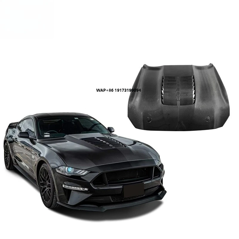 

New 18-22 Models for Mustang Modified GT500 Carbon Fiber Front Hood
