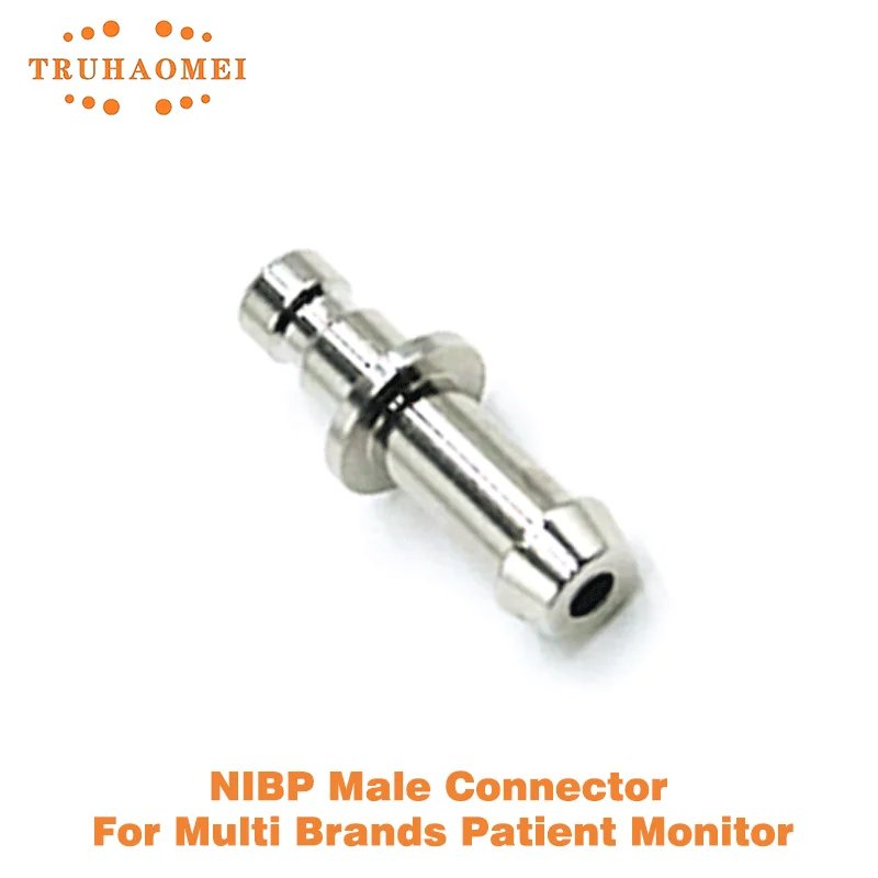 NIBP Connector Blood Pressure BP Meter Cuff Male and Female Air Hose Interconnect Bayonet Plug For Multi Brands Patient Monitor