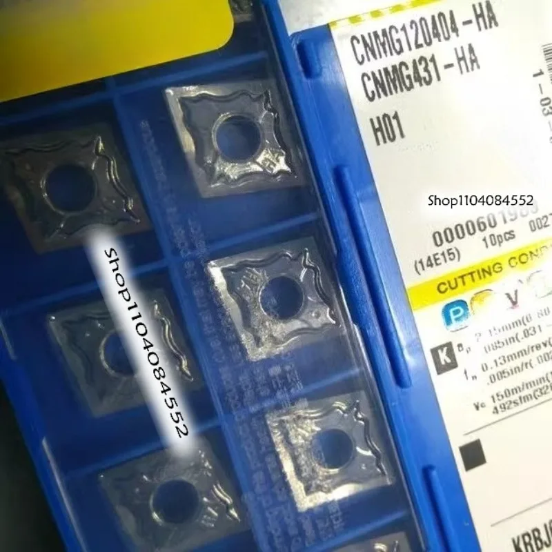 

100% Original Genuine Korean CNC Carbide Inserts CNMG120404 CNMG120404-HA HA H01 for Aluminum