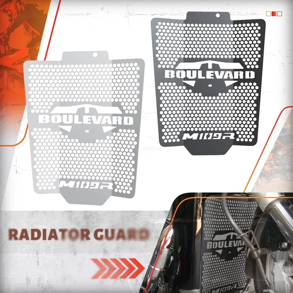 

VZR 1800 мотоциклетная алюминиевая защитная решетка радиатора для Suzuki Boulevard M109R Intrumer M1800R VZR1800 2006-2024