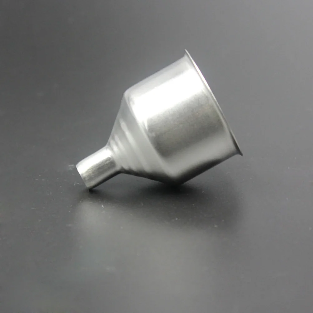

6pcs Stainless Steel Wide Mouth Funnels Dishwasher Safe Flask Pot Flagon Funnel for Transferring of Liquid Dry Ingredients