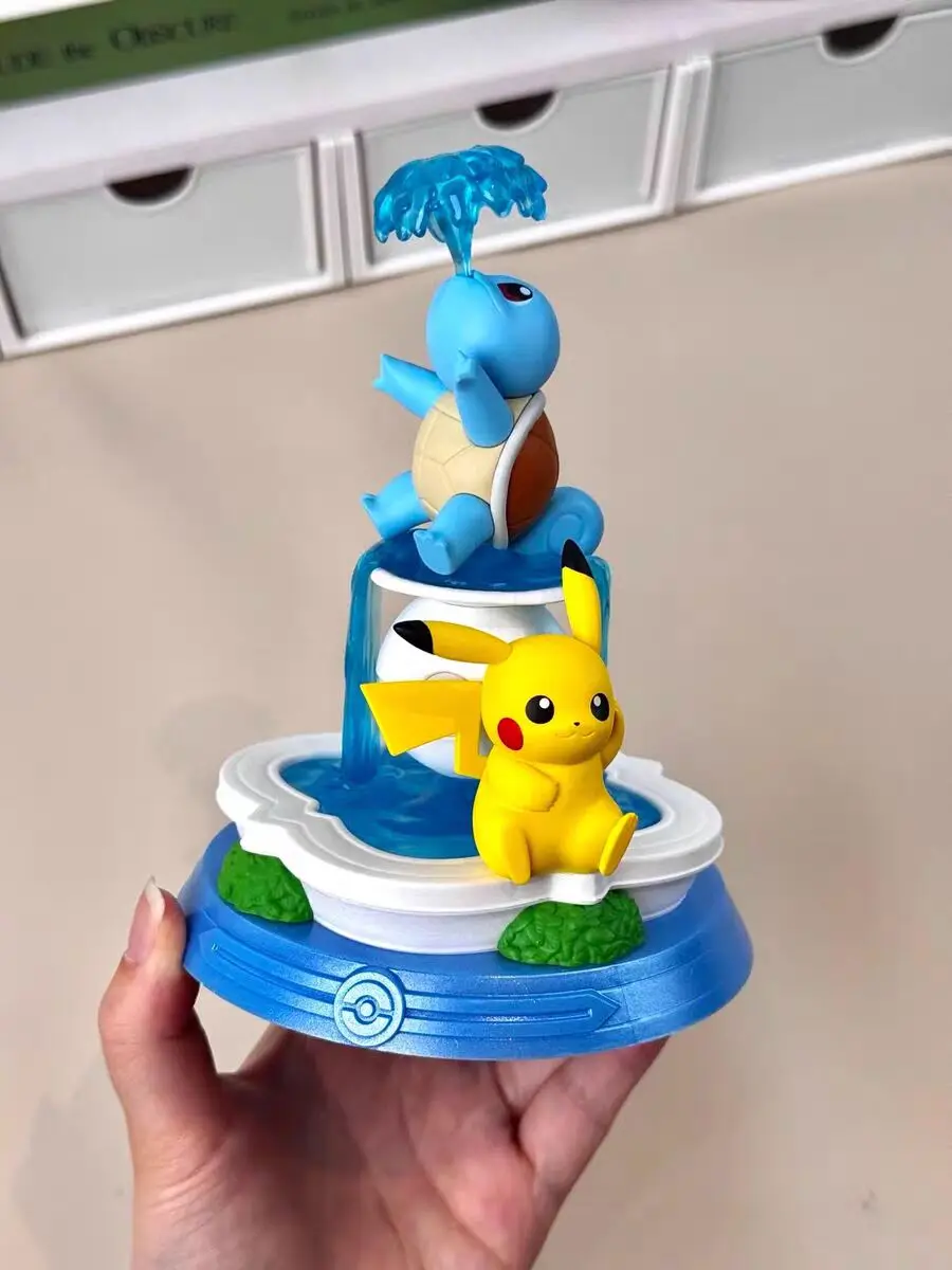 جديد Funism البوكيمون بيكاتشو وأصدقائه صندوق أعمى لعبة عصرية الطرفية سطح المكتب تمثال تمثال هدايا عيد الميلاد الهالوين #2