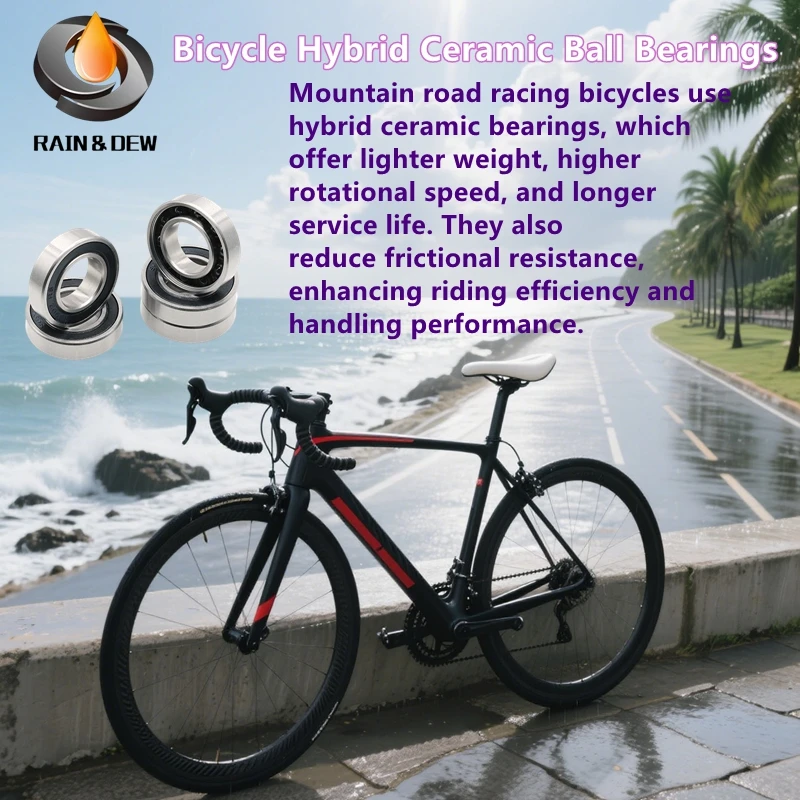 

1PC 24377RS CB Bearing WITH GROOVES ABEC-9 MR 24377 RS Bicycle BB90 Bracket Bottom Ceramic Balls Bearings 24x37x7 mm